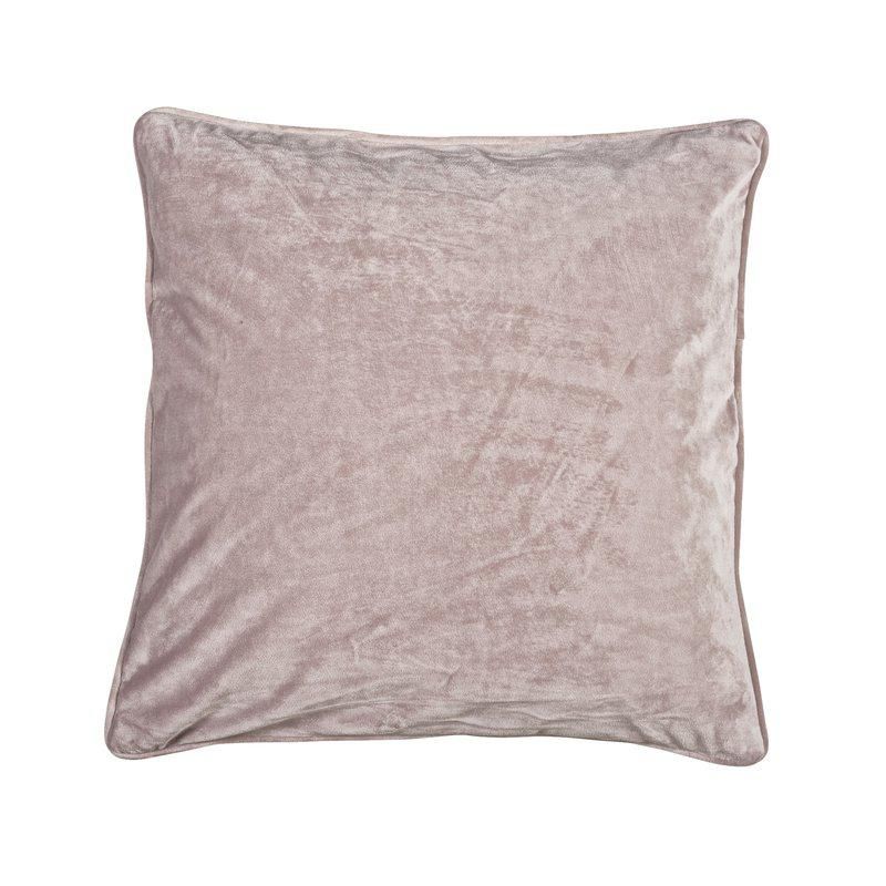 Putetrekk Lys Rosa Velvet 45x45cm