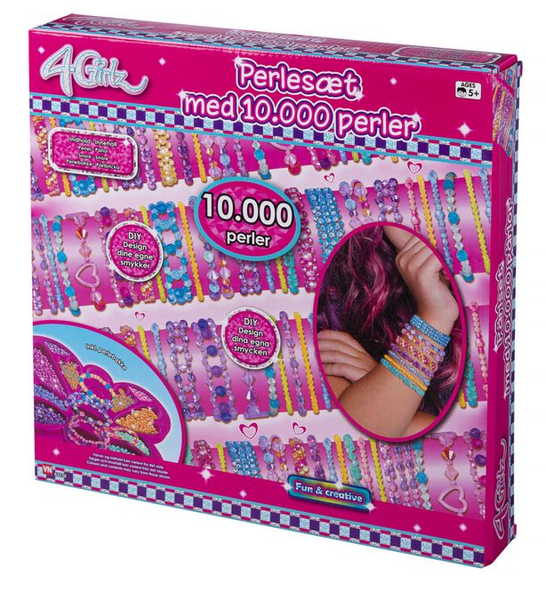 Hovedbilde Perlesett med 10 000 perler