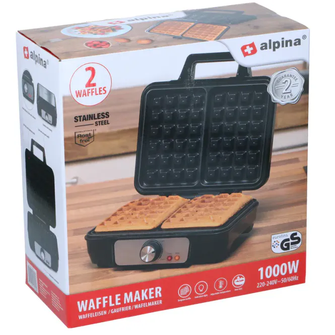 Hovedbilde Vaffeljern Belgiske vafler