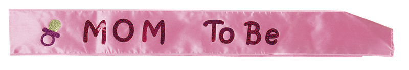 Mom to be Sash Pink